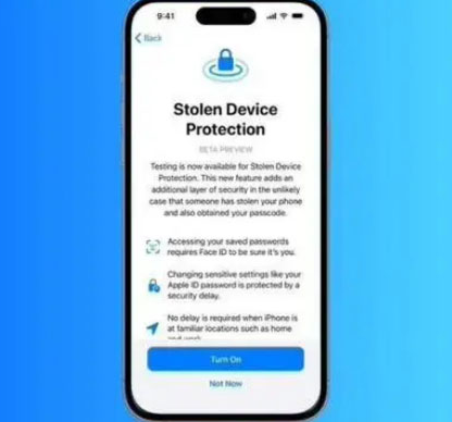 连州苹果授权维修店分享被盗设备保护功能开启方法