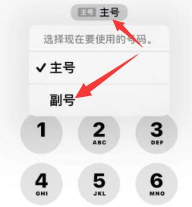 连州苹果14维修店分享iPhone 14 Pro Max使用副卡打电话的方法 